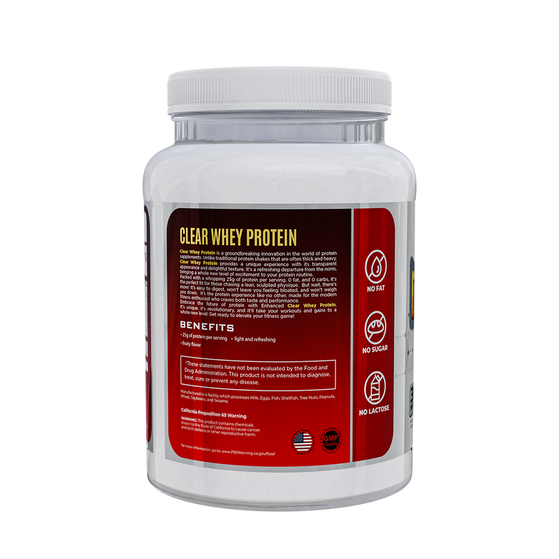 Clear Hydrolyzed Whey Protein